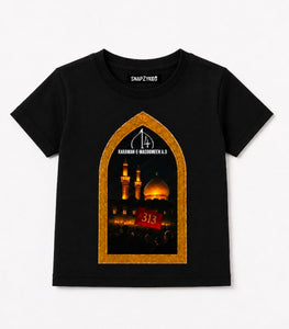 Karbala 313 Premium Kids T-Shirt Black